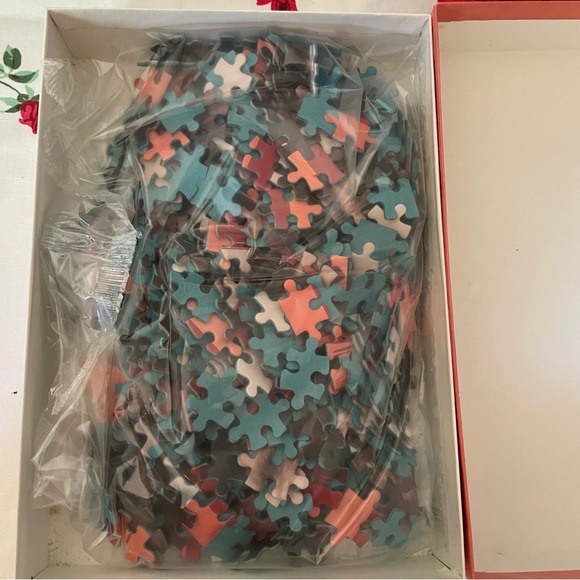 New in box 2000 Rachael Hale Newfoundland dog & Holland Lap rabbit puzzle - Picture 7 of 7